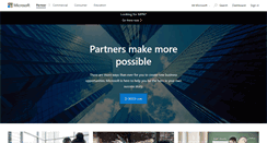 Desktop Screenshot of partner.microsoft.com