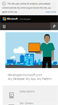 Mobile Screenshot of msdn.microsoft.com