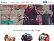 Tablet Screenshot of advertise.bingads.microsoft.com
